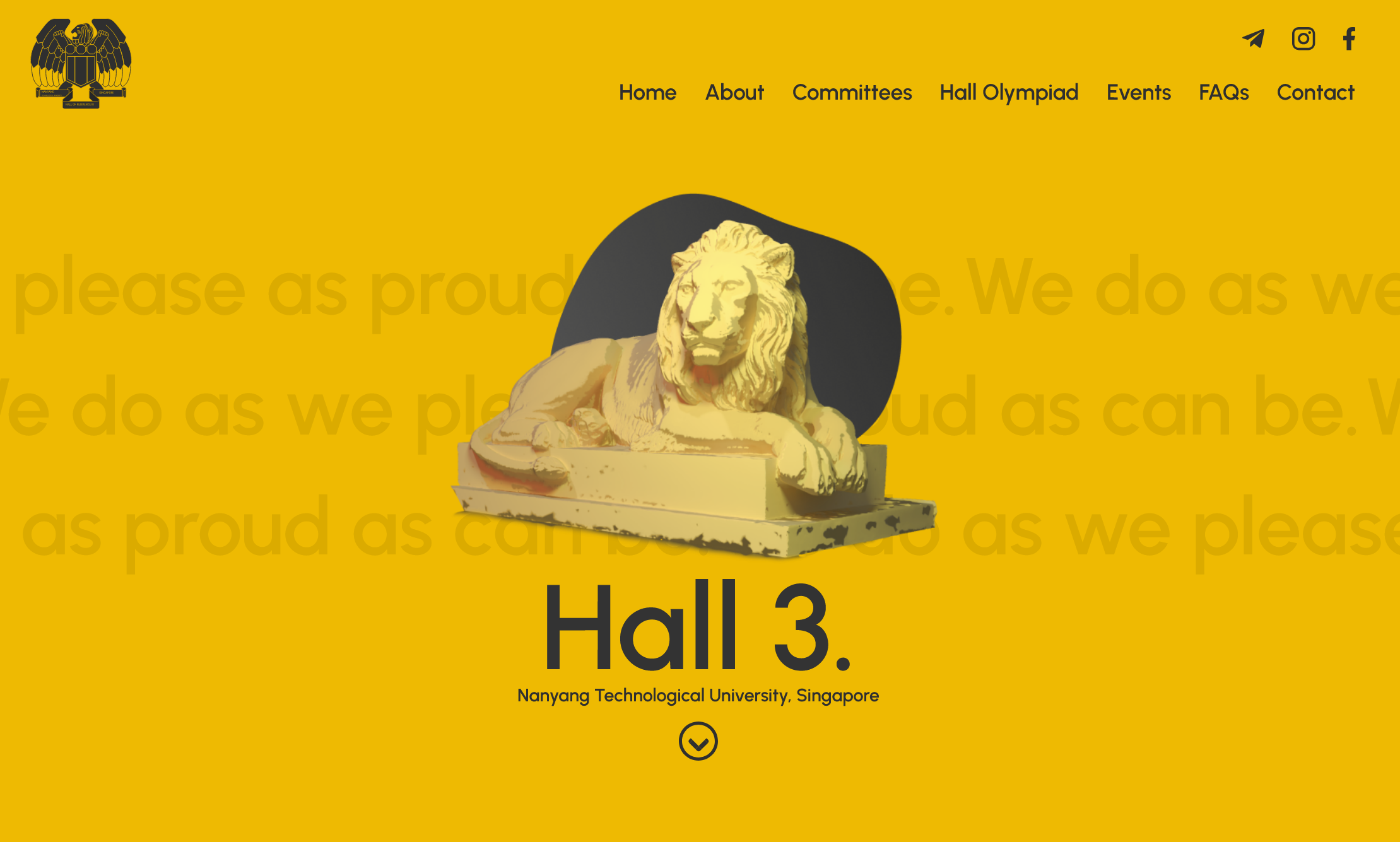 Hall 3 Website